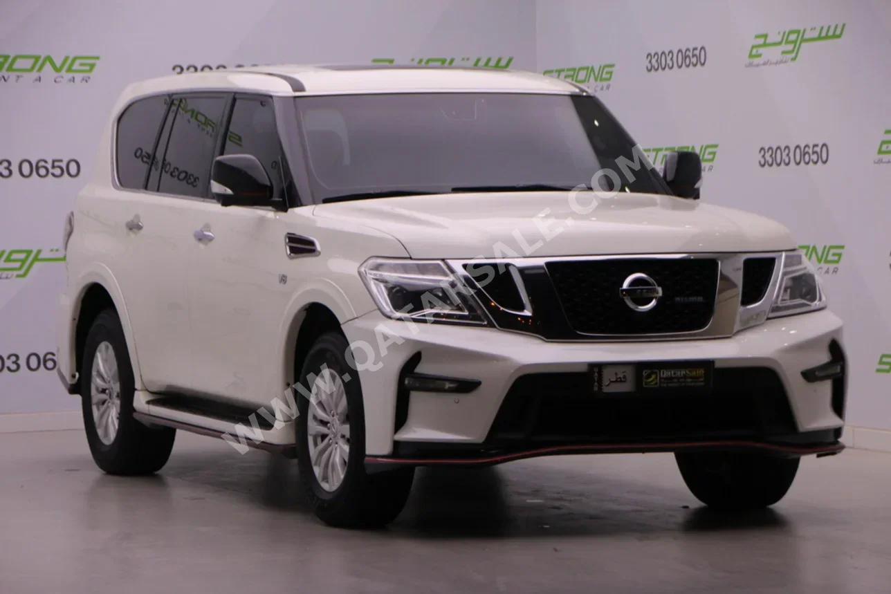 نيسان  باترول  نسمو  2016  اوتوماتيك  258,000 كم  8 سلندر  دفع رباعي  اس يو في  أبيض لؤلؤي