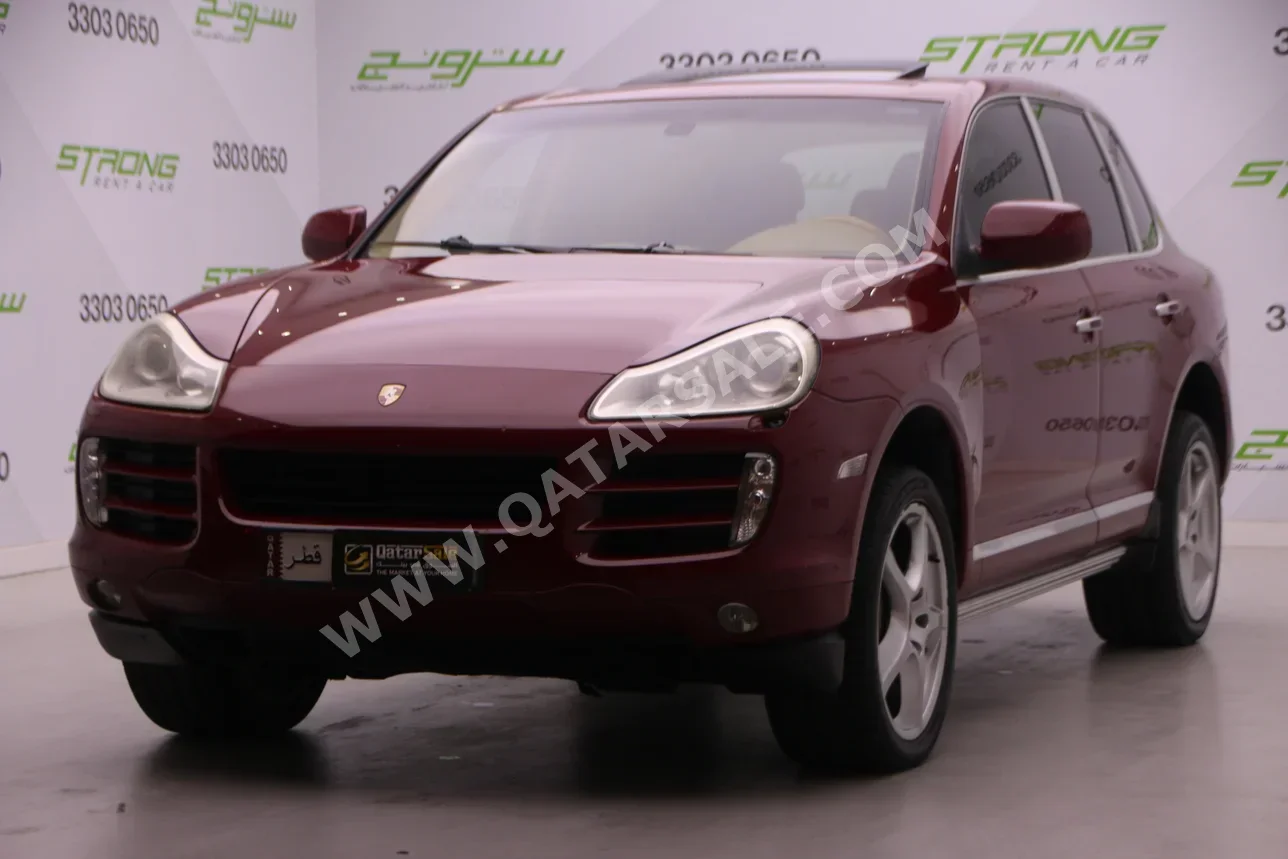 بورش  كيان  اس  2009  اوتوماتيك  145,000 كم  8 سلندر  دفع رباعي  اس يو في  أحمر