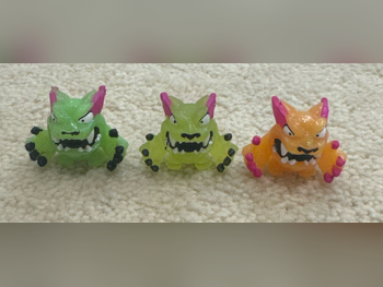 مجسم شخصيات كرتونية  - 5-7 سنوات  - متعدد الألوان