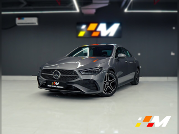 Mercedes-Benz  CLA  250  2024  Automatic  0 Km  4 Cylinder  Rear Wheel Drive (RWD)  Sedan  Dark Gray  With Warranty
