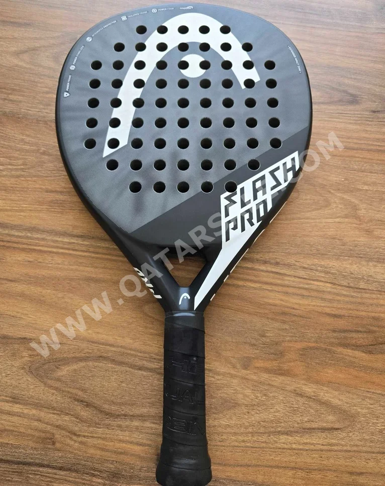 مضارب التنس / بادل هيد  أسود  للكبار  للمتقدم