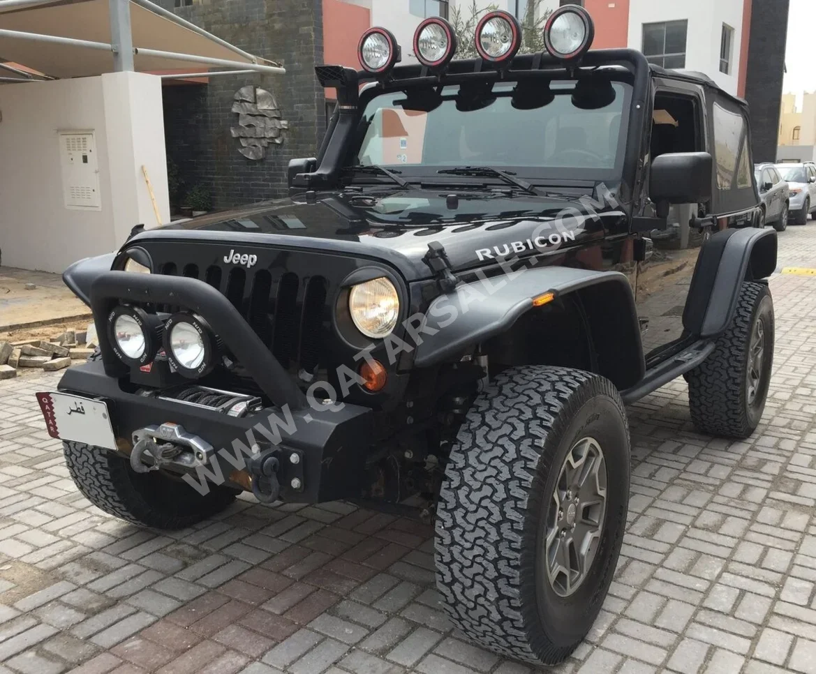 Jeep  Wrangler  Rubicon  2013  Manual  96,000 Km  6 Cylinder  Four Wheel Drive (4WD)  SUV  Black