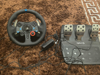 Console Accessories Steering Wheel with Shifter  - Logitech  - G29  - Black