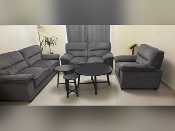 Sofas, Couches & Chairs 2-Seat Sofa & One Armchair  - Fabric  - Green