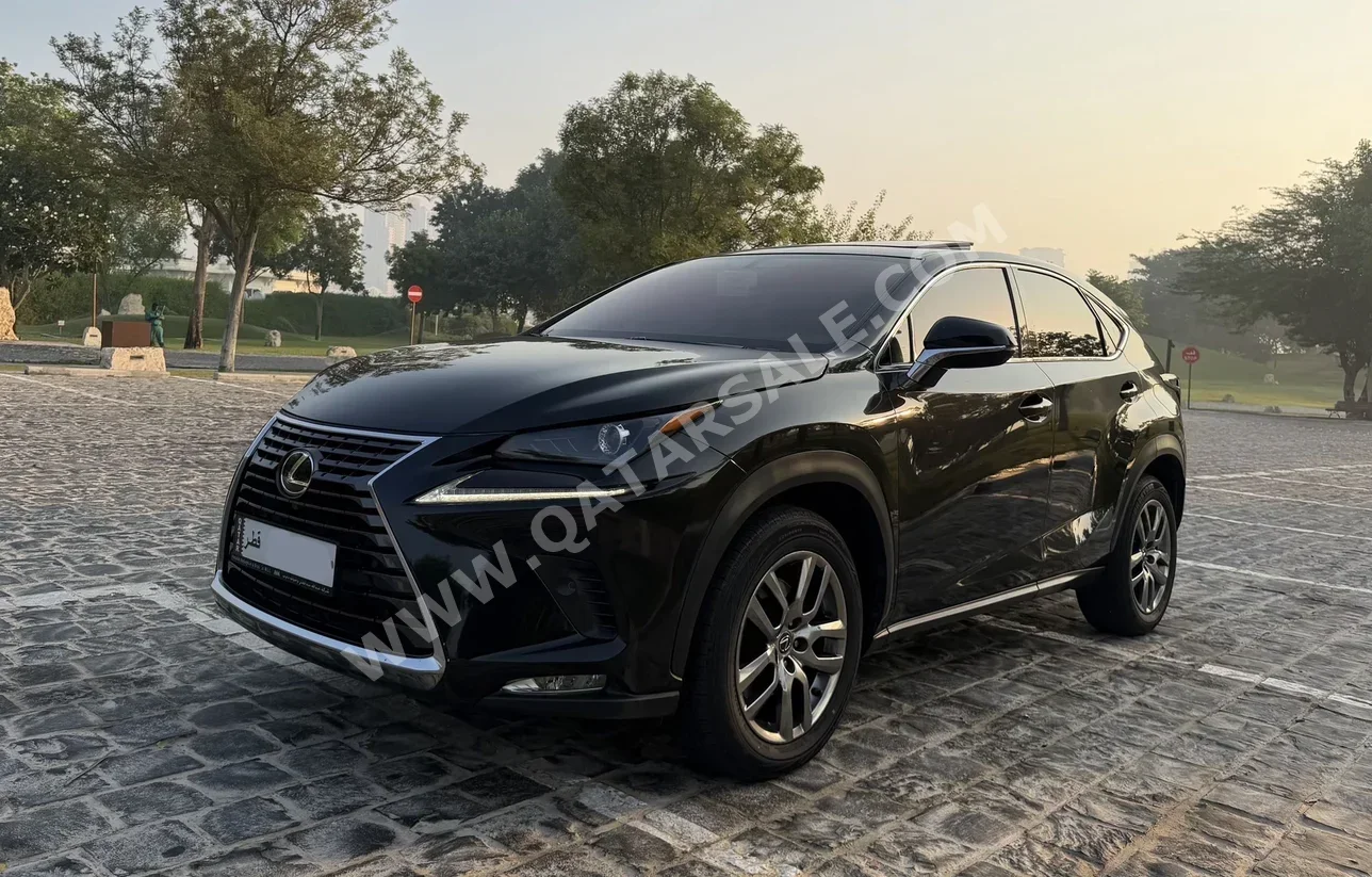Lexus NX 300 T 2020 Automatic 89,000 Km 4 Cylinder All Wheel Drive (AWD) SUV Black
