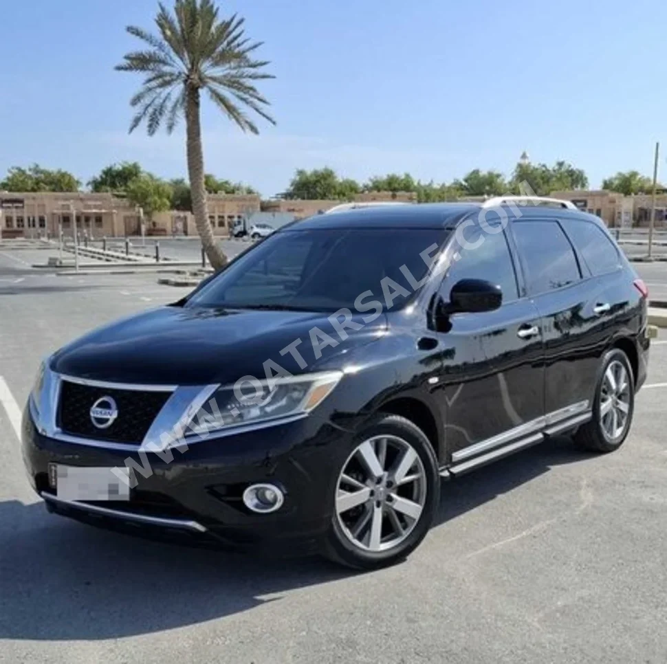 Nissan  Pathfinder  Platinum  2013  Automatic  155,000 Km  6 Cylinder  Four Wheel Drive (4WD)  SUV  Black