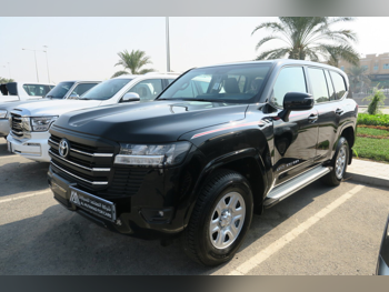 تويوتا  لاند كروزر  جي اكس ار  2025  اوتوماتيك  0 كم  6 سلندر  دفع رباعي  اس يو في  أسود  تحت الضمان