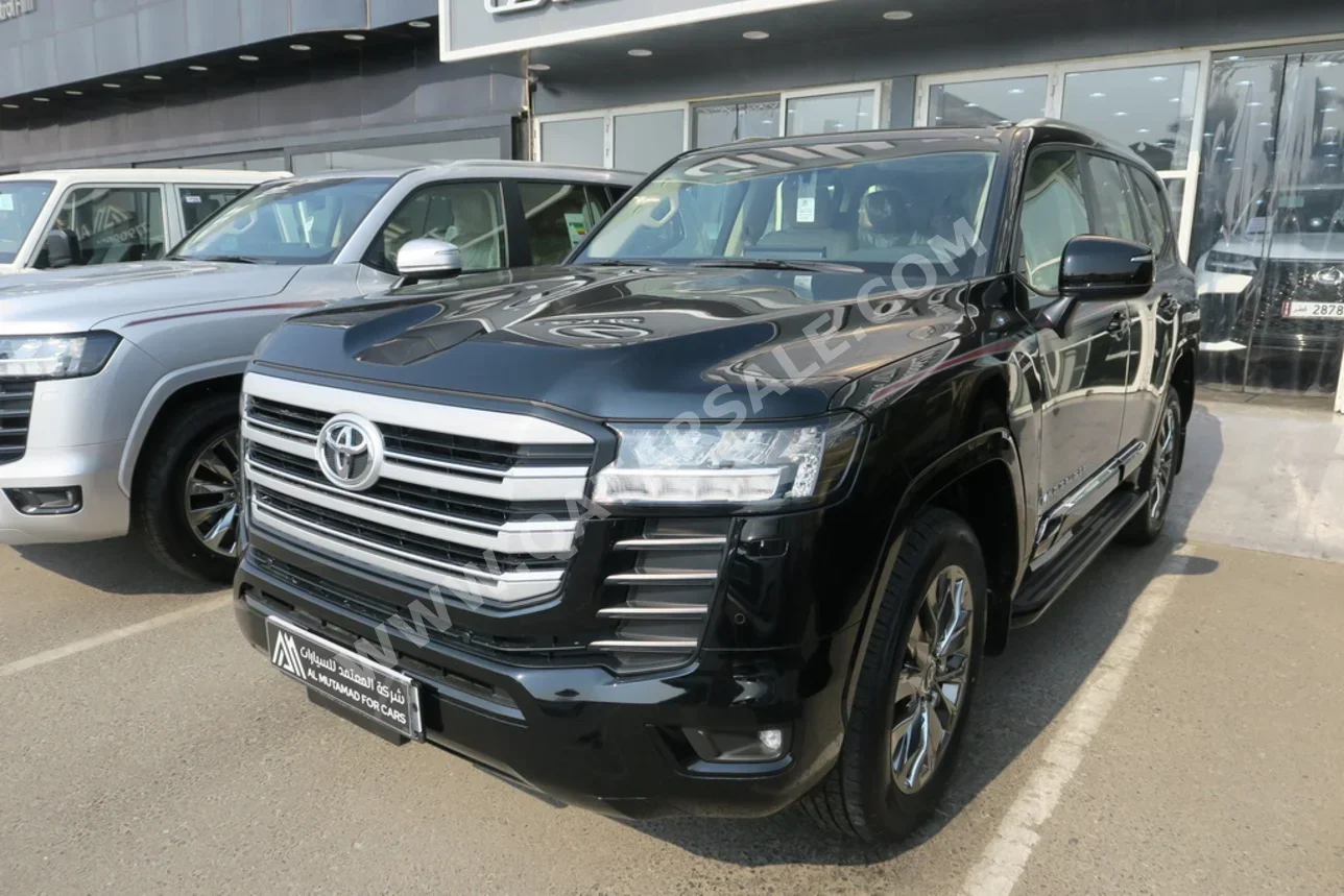Toyota  Land Cruiser  GXR  2025  Automatic  0 Km  6 Cylinder  Four Wheel Drive (4WD)  SUV  Black  With Warranty