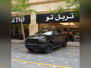 دودج  رام  ريبل اكس  2025  اوتوماتيك  22,600 كم  8 سلندر  دفع رباعي  بيكب  أسود  تحت الضمان