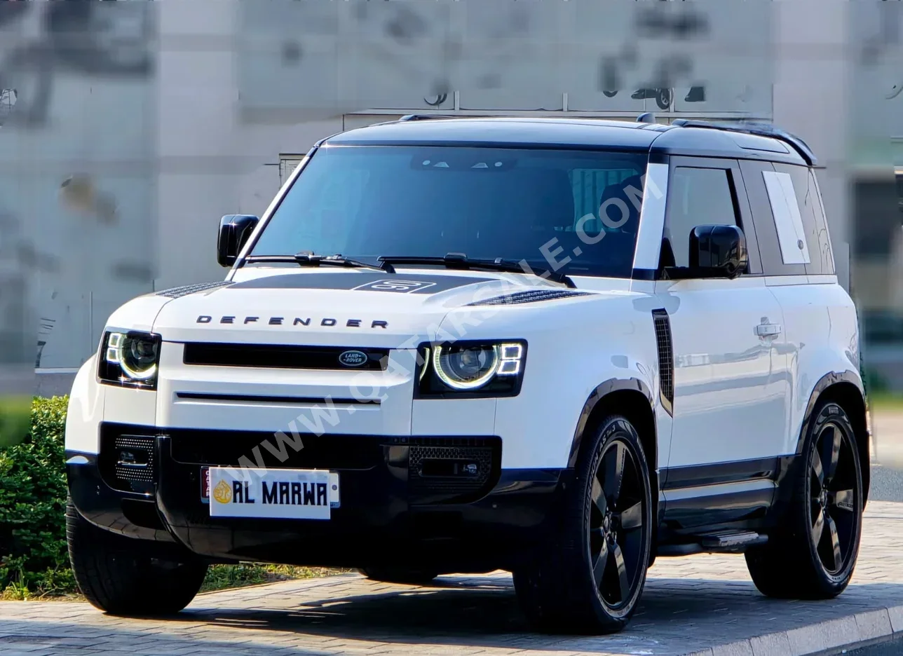 Land Rover Defender 90 HSE 2022 Automatic 87,000 Km 6 Cylinder Four Wheel Drive (4WD) SUV White With Warranty