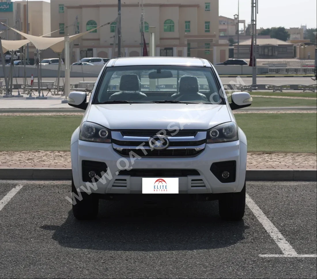 غريت وول  وينغل 5  لاكجري  2023  عادي  1,200 كم  4 سلندر  دفع خلفي  بيكب  أبيض  تحت الضمان