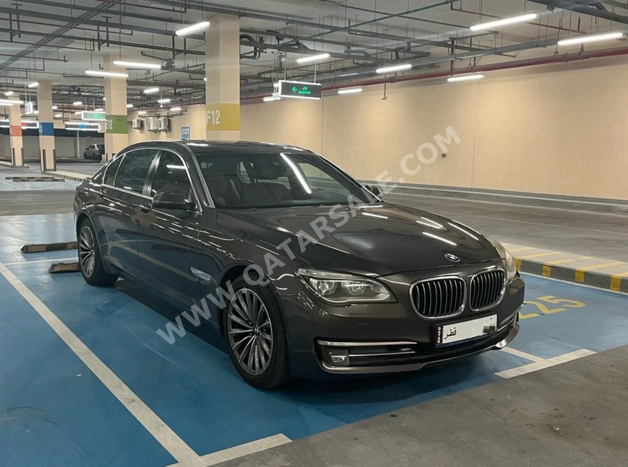 BMW 7-Series 730 Li 2014 Automatic 175,000 Km 6 Cylinder Rear Wheel Drive (RWD) Sedan Brown