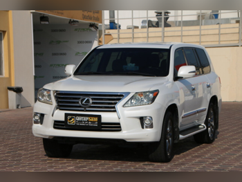 Lexus  LX  570  2014  Automatic  217,000 Km  8 Cylinder  Four Wheel Drive (4WD)  SUV  Pearl