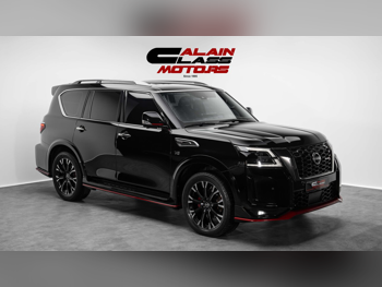 Nissan  Patrol  Nismo  2023  Automatic  12,494 Km  8 Cylinder  Four Wheel Drive (4WD)  SUV  Black