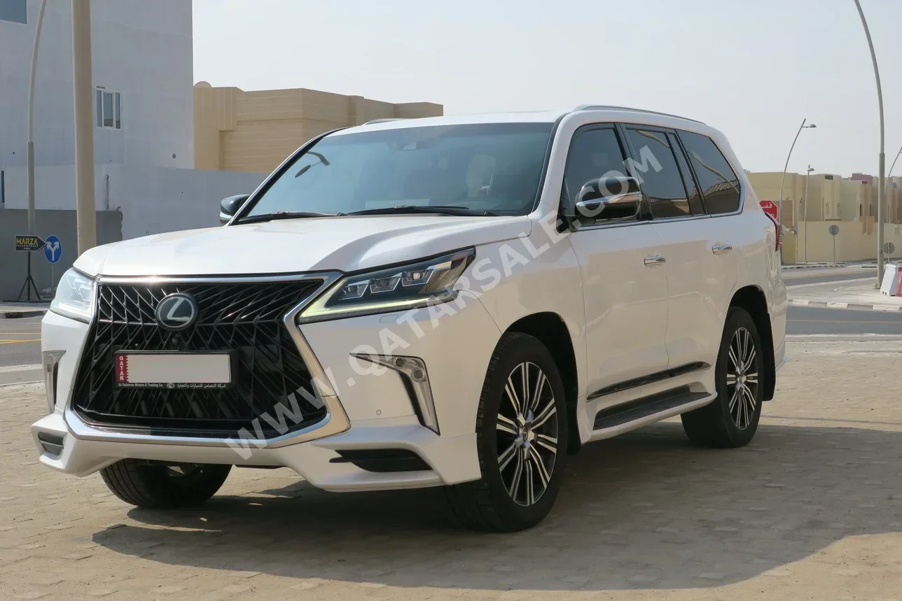 Lexus LX 570 S 2019 Automatic 158,000 Km 8 Cylinder Four Wheel Drive (4WD) SUV White