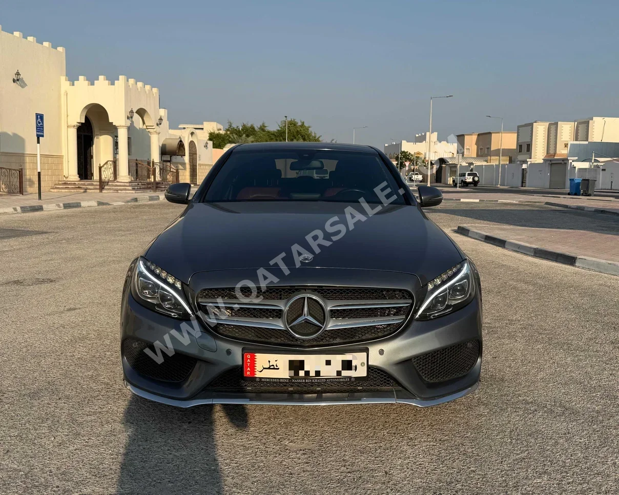 Mercedes-Benz C-Class 200 AMG 2018 Automatic 187,000 Km 4 Cylinder Rear Wheel Drive (RWD) Sedan Gray