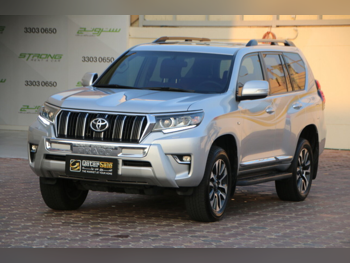 Toyota Prado TXL 2022 Automatic 76,000 Km 6 Cylinder Four Wheel Drive (4WD) SUV Silver With Warranty