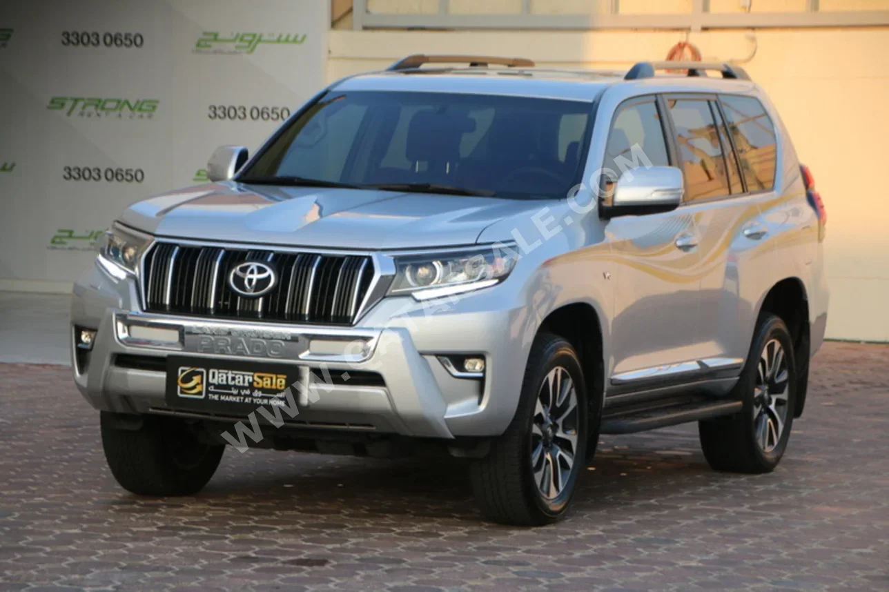 Toyota Prado TXL 2022 Automatic 76,000 Km 6 Cylinder Four Wheel Drive (4WD) SUV Silver With Warranty