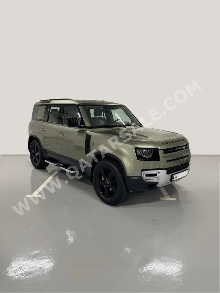 Land Rover  Defender  110 HSE  2020  Automatic  72,000 Km  6 Cylinder  Four Wheel Drive (4WD)  SUV  Green