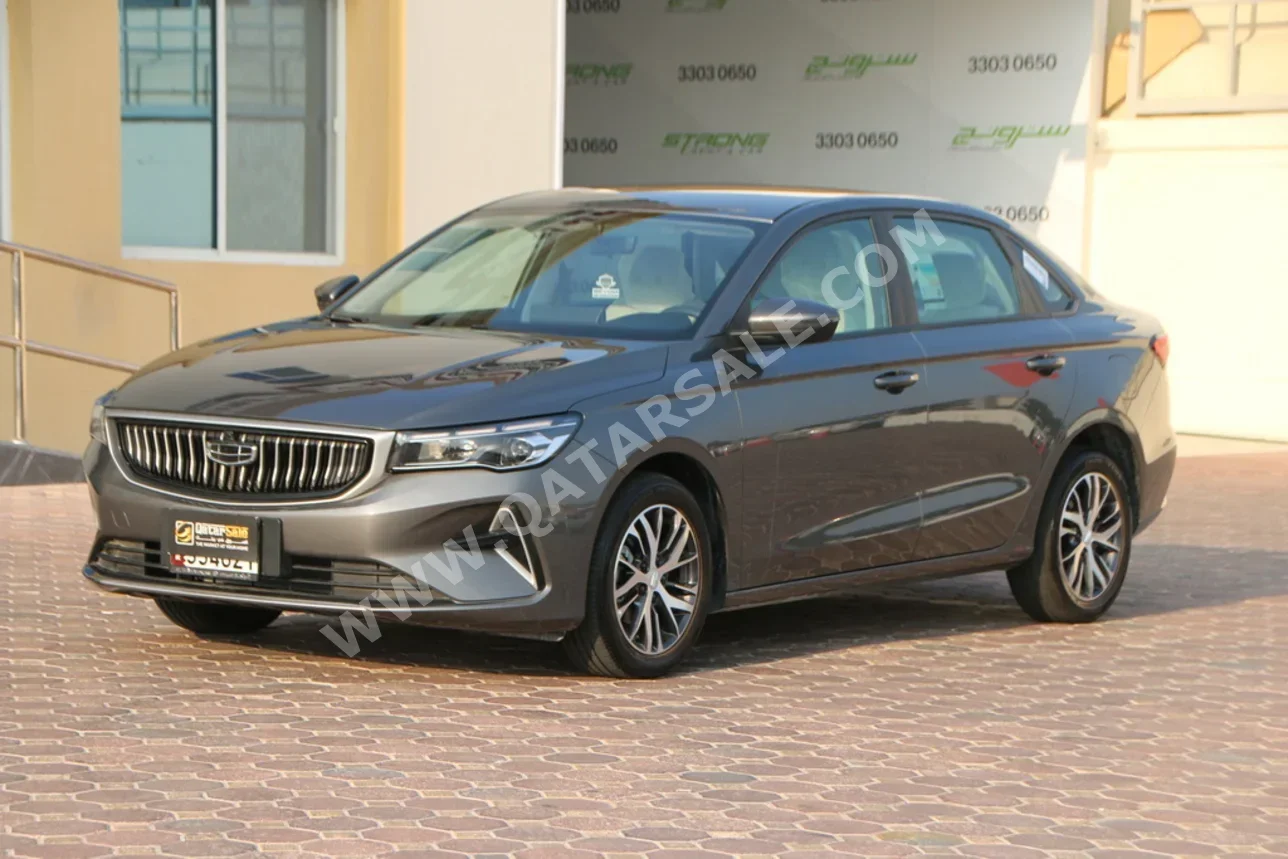 Geely  Emgrand  2026  Automatic  3,000 Km  4 Cylinder  Front Wheel Drive (FWD)  Sedan  Gray  With Warranty