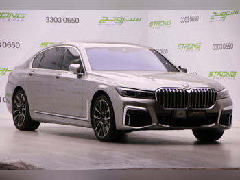BMW  7-Series  740 Li  2020  Automatic  48,000 Km  6 Cylinder  Rear Wheel Drive (RWD)  Sedan  Gray