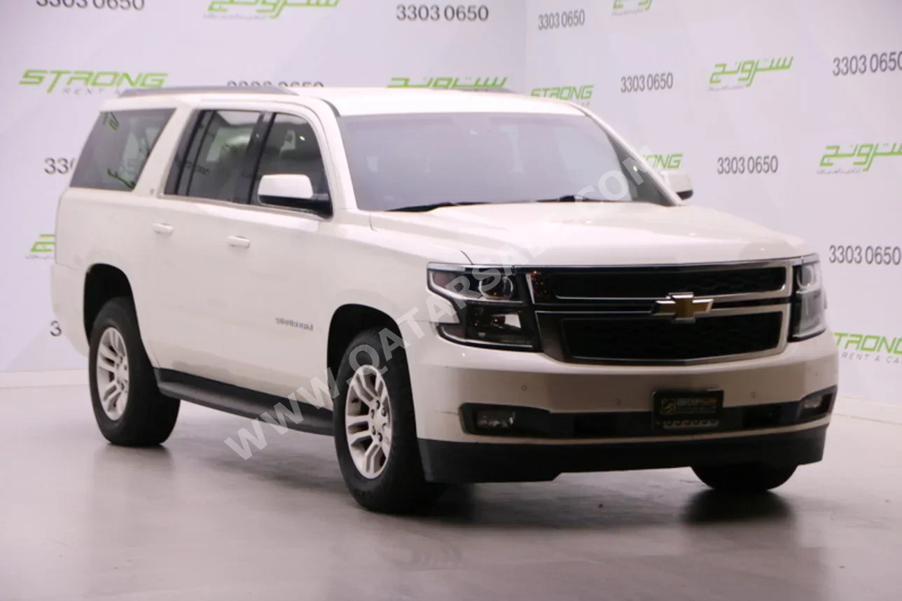 Chevrolet Suburban 2015 Automatic 246,000 Km 8 Cylinder Four Wheel Drive (4WD) SUV Pearl