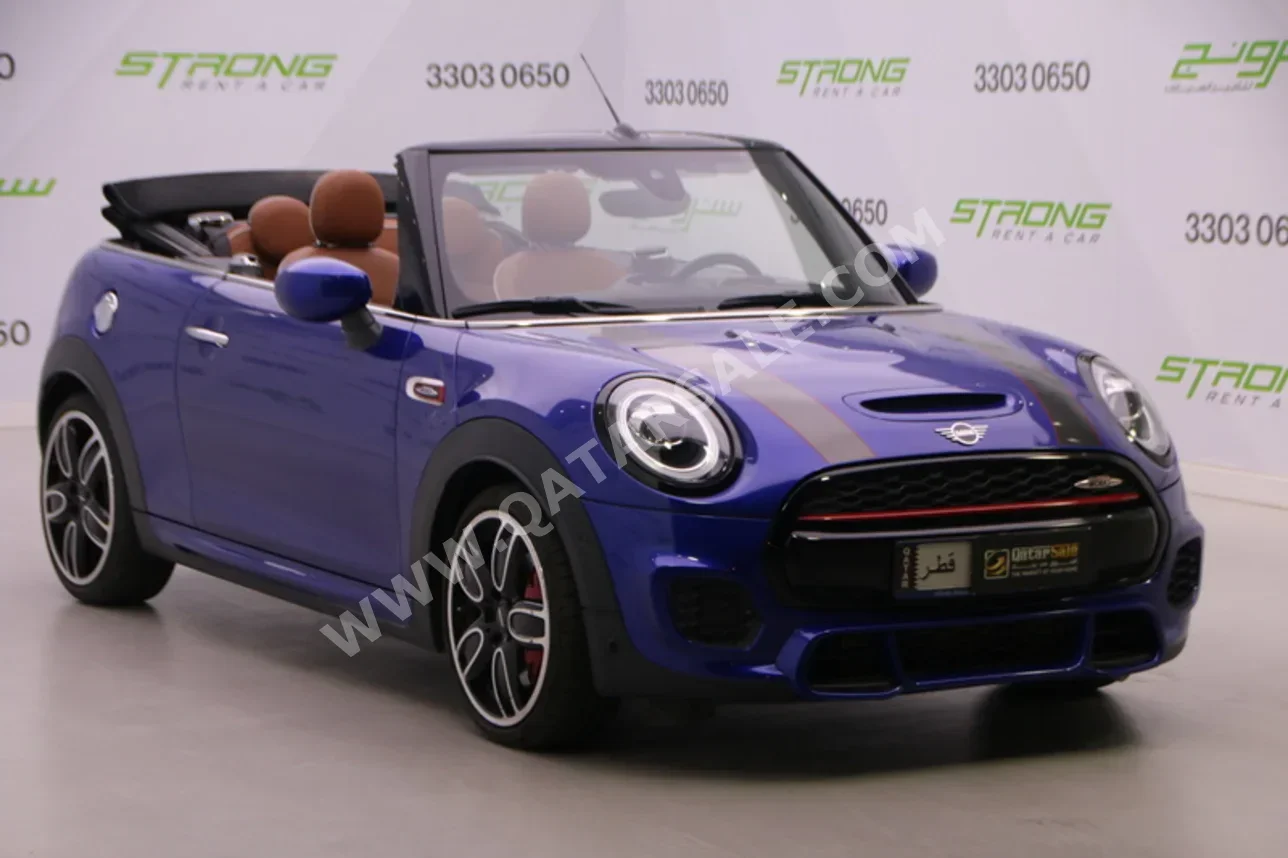 Mini  Cooper  JCW  2021  Automatic  31,000 Km  4 Cylinder  Front Wheel Drive (FWD)  Convertible  Dark Blue