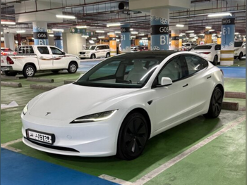 Tesla  Model 3  Long Range  2024  Automatic  27,000 Km  0 Cylinder  All Wheel Drive (AWD)  Sedan  White  With Warranty