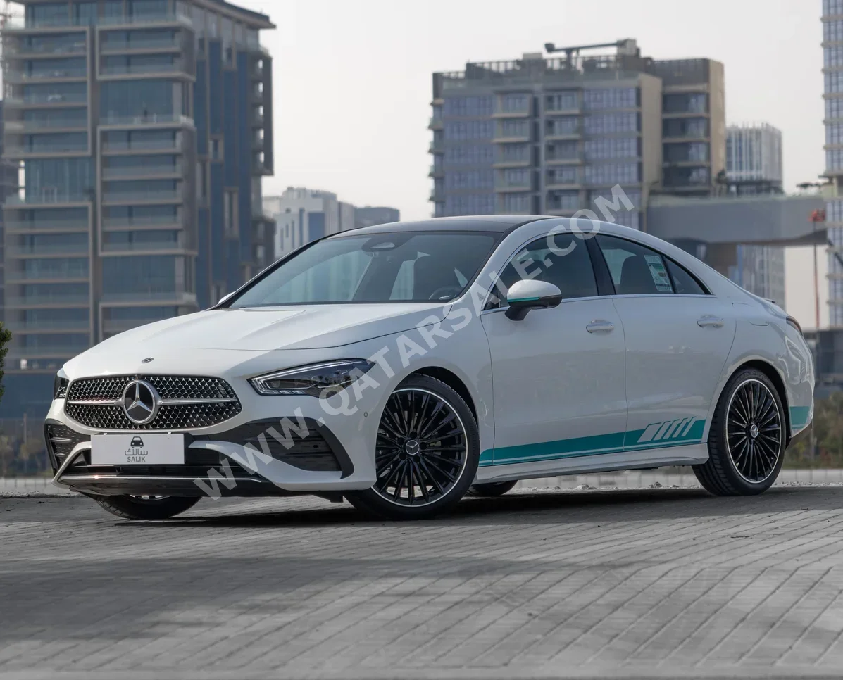 Mercedes-Benz CLA200 4 Cylinder Sedan White 2025