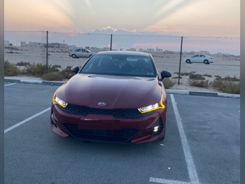 Kia K5 GT 2021 Automatic 52,000 Km 4 Cylinder Front Wheel Drive (FWD) Sedan Dark Red With Warranty