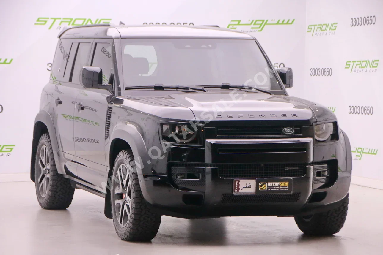 Land Rover  Defender  110  2023  Automatic  64,000 Km  6 Cylinder  Four Wheel Drive (4WD)  SUV  Black