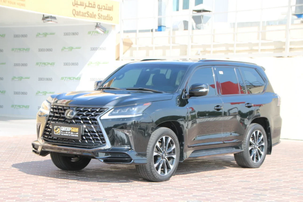 Lexus LX 570 S Black Edition 2021 Automatic 62,000 Km 8 Cylinder Four Wheel Drive (4WD) SUV Black With Warranty