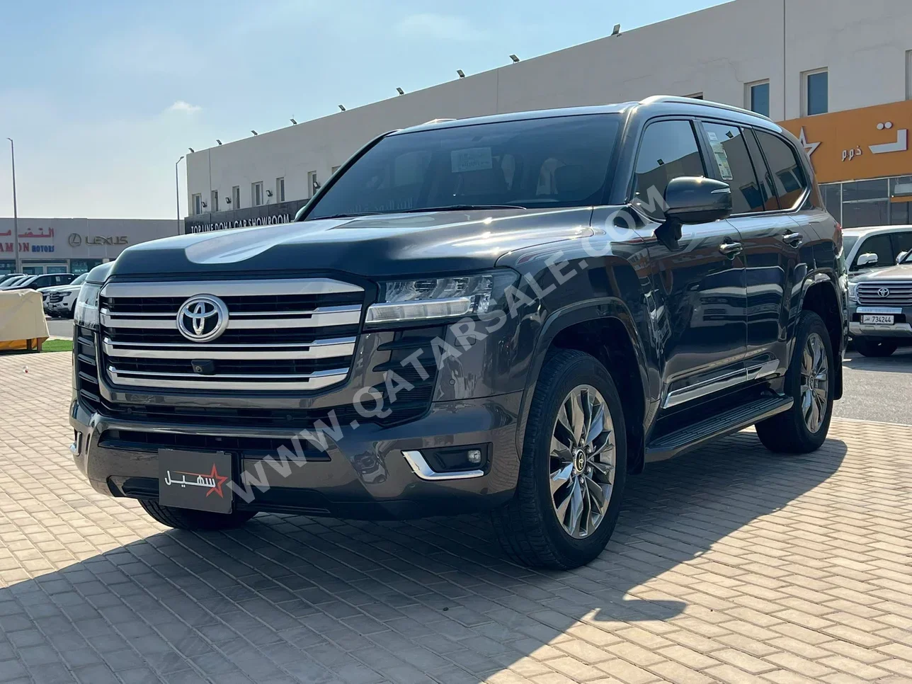 Toyota Land Cruiser GXR Twin Turbo 2024 Automatic 42,000 Km 6 Cylinder Four Wheel Drive (4WD) SUV Gray With Warranty