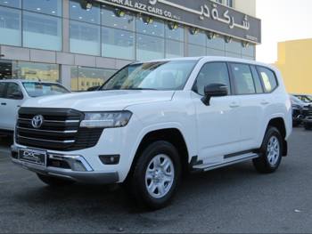 تويوتا  لاند كروزر  جي اكس  2025  اوتوماتيك  0 كم  6 سلندر  دفع رباعي  اس يو في  أبيض  تحت الضمان