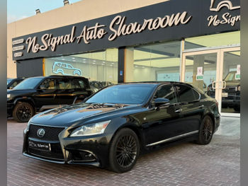 Lexus LS 460 Sport 2017 Automatic 267,000 Km 8 Cylinder Rear Wheel Drive (RWD) Sedan Black