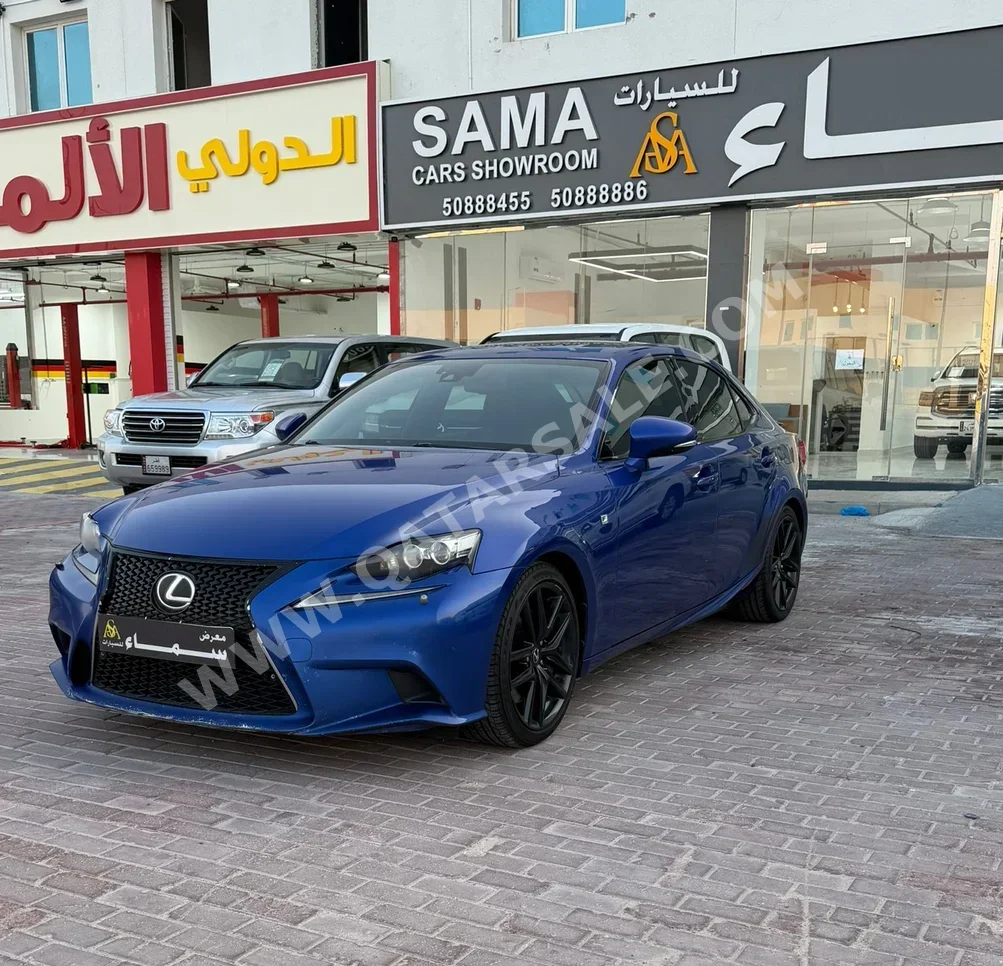 Lexus  IS  350  2014  Automatic  197,000 Km  6 Cylinder  Rear Wheel Drive (RWD)  Sedan  Blue