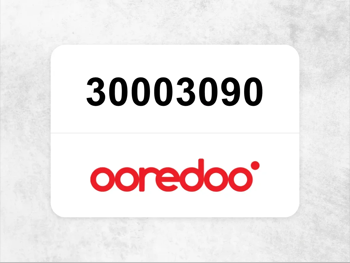 30003090 جوال اوريدو