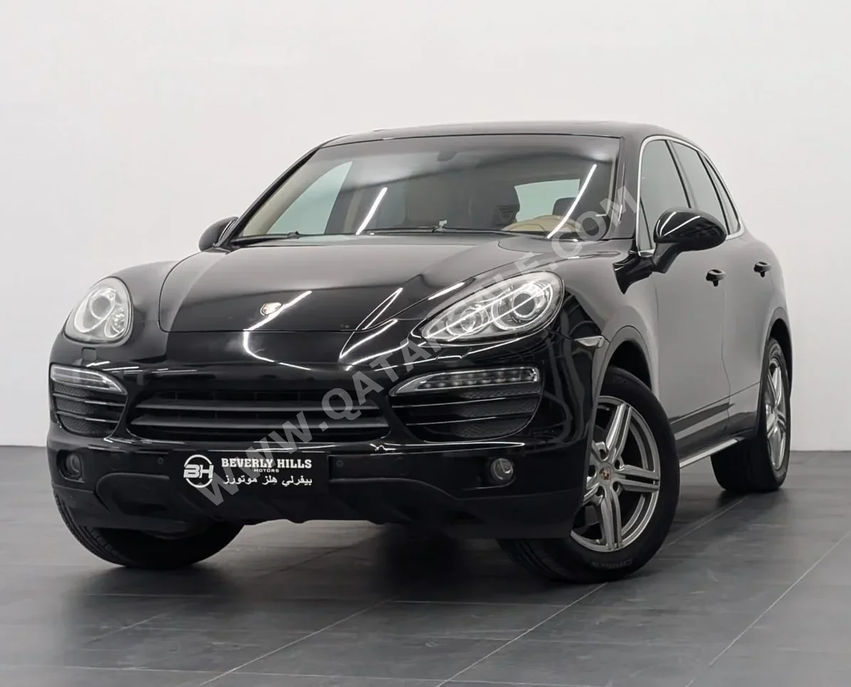 Porsche Cayenne 2014 Automatic 120,000 Km 6 Cylinder Four Wheel Drive (4WD) SUV Black With Warranty
