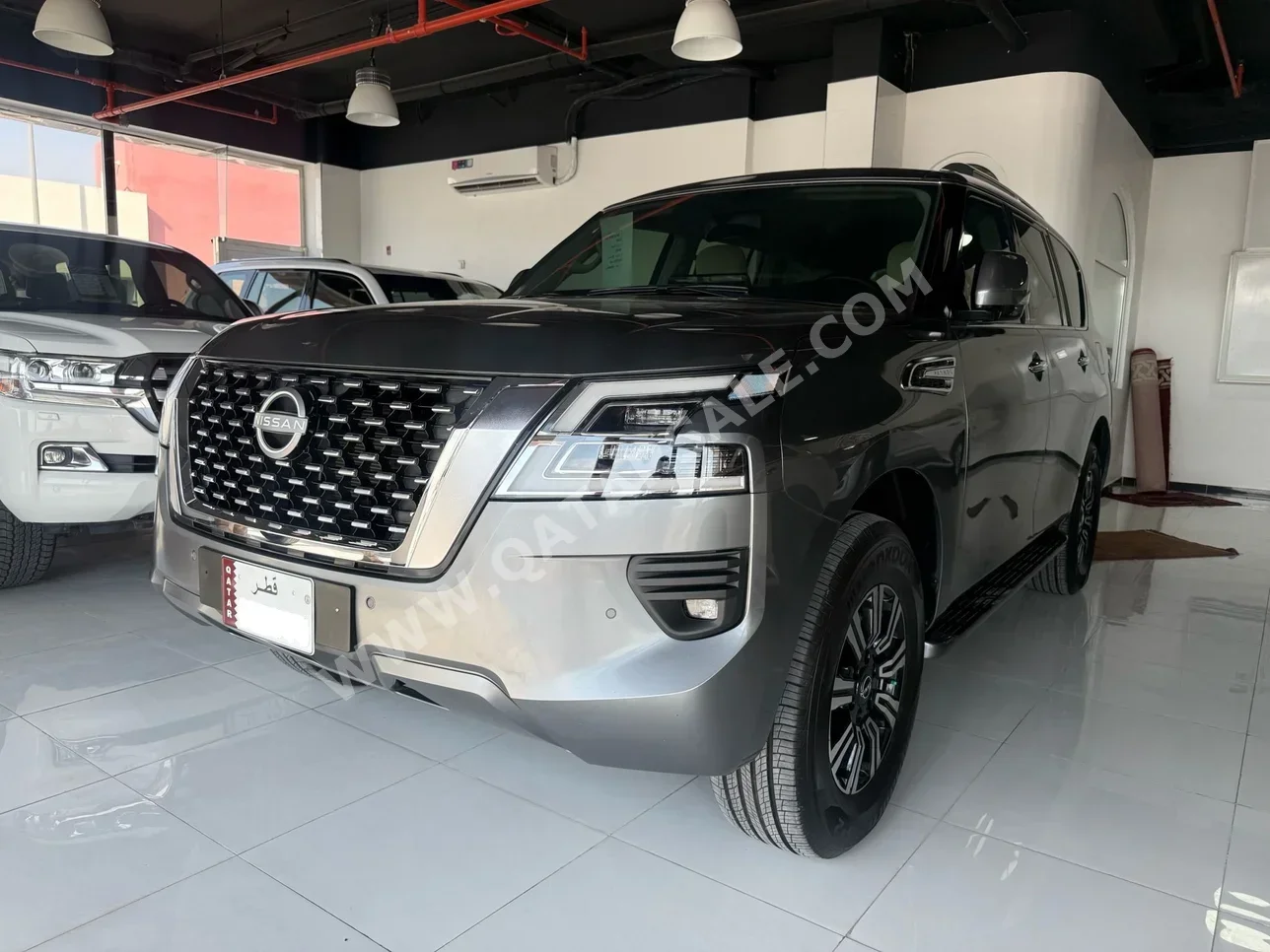 Nissan  Patrol  SE  2024  Automatic  85,000 Km  8 Cylinder  Four Wheel Drive (4WD)  SUV  Silver  With Warranty