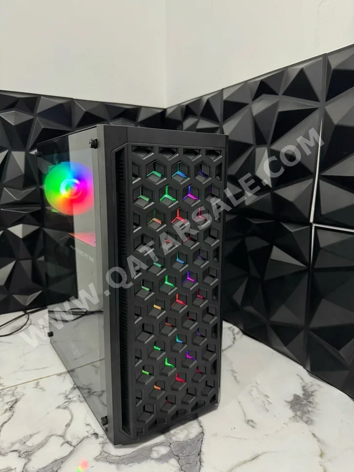 كمبيوتر ألعاب - إنتل كور أي5  - ازوس  - ان فيديا جي فورس  - ار تي اكس 4060 تي اي  - 8 جيجابايت -  16 جيجابايت (2x8)  \ دي دي ار 4 - القرص الثابت:  1 تيرا بايت - القرص الصلب:  غير مثبت  2023