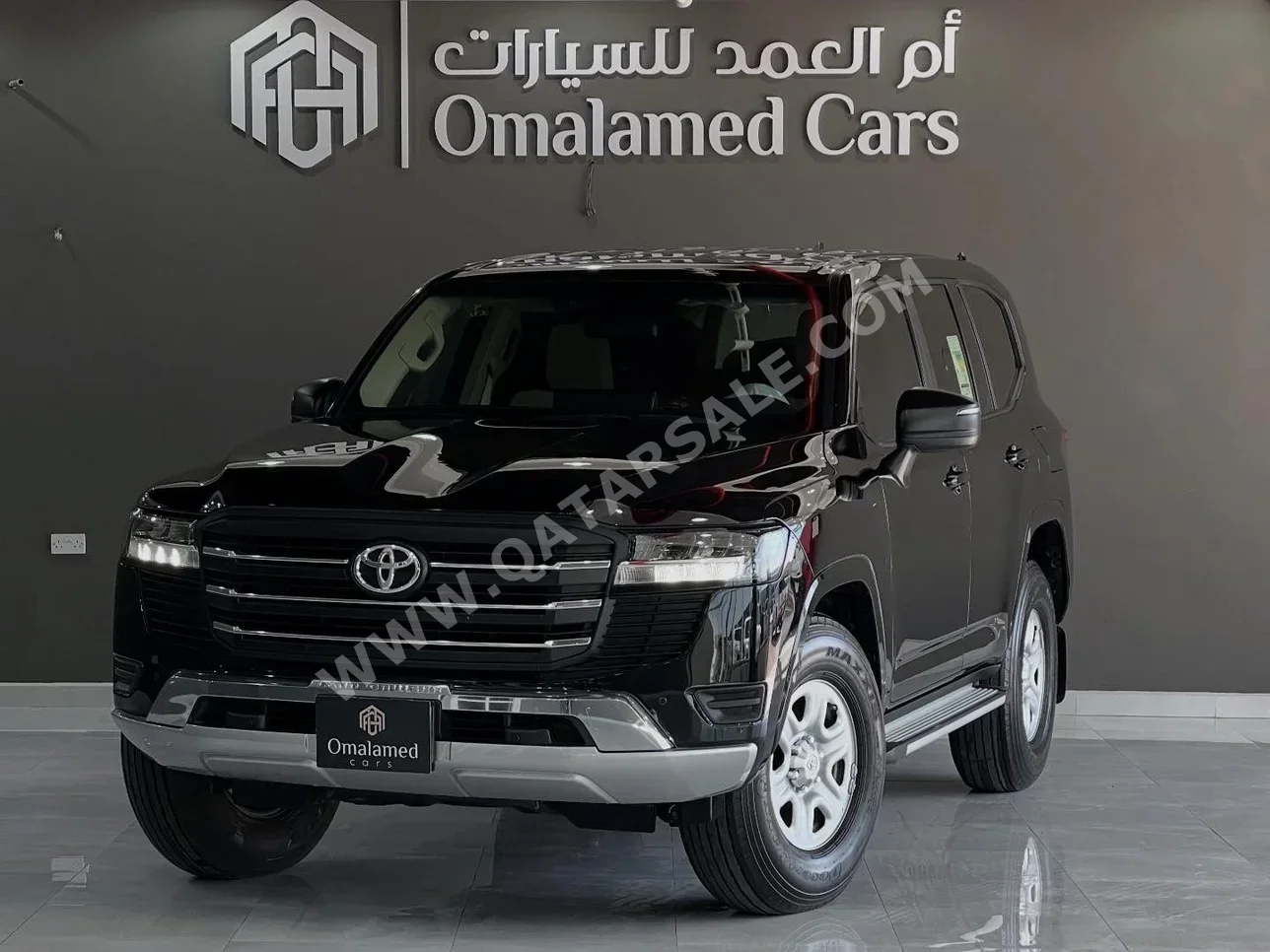 Toyota  Land Cruiser  GX  2024  Automatic  18,600 Km  6 Cylinder  Four Wheel Drive (4WD)  SUV  Black  With Warranty