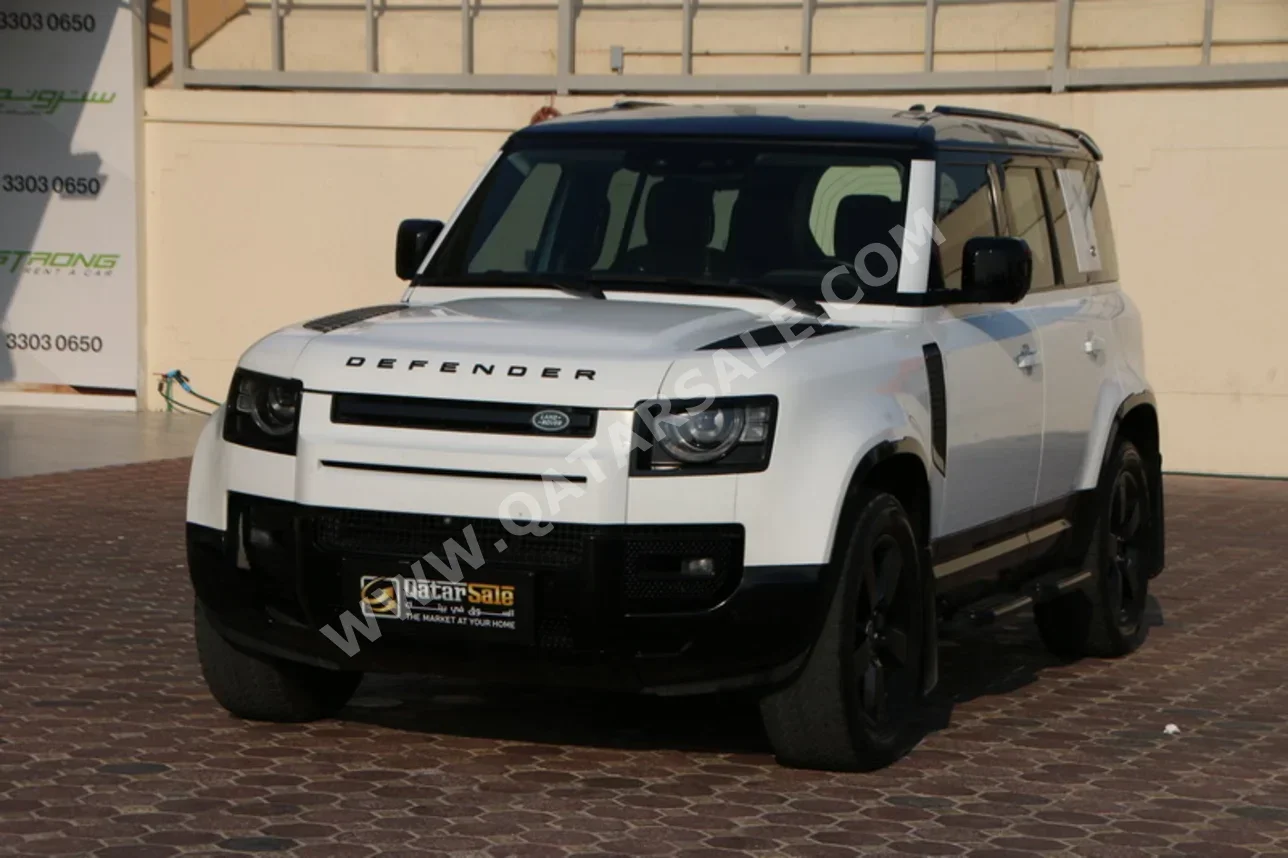 Land Rover  Defender  110 HSE  2020  Automatic  164,000 Km  6 Cylinder  Four Wheel Drive (4WD)  SUV  White  With Warranty