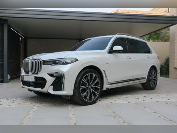 BMW X-Series X7 50i 2019 Automatic 89,600 Km 8 Cylinder Four Wheel Drive (4WD) SUV White With Warranty