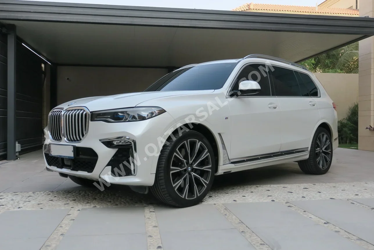 BMW  X-Series  X7 50i  2019  Automatic  89,600 Km  8 Cylinder  Four Wheel Drive (4WD)  SUV  White  With Warranty