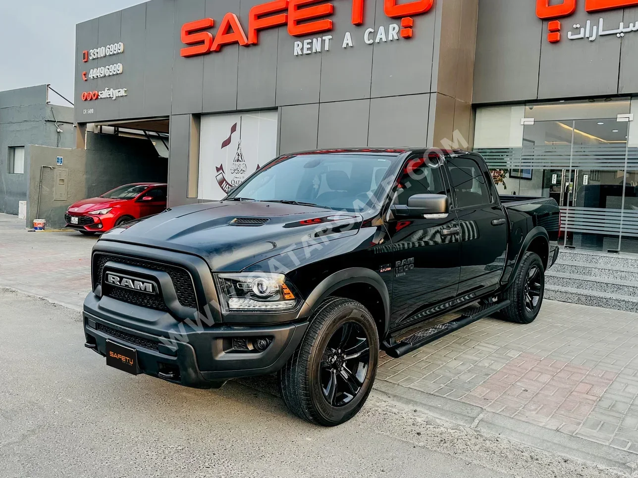 Dodge Ram Warlock 2023 Automatic 41,000 Km 8 Cylinder Four Wheel Drive (4WD) Pick Up Black With Warranty