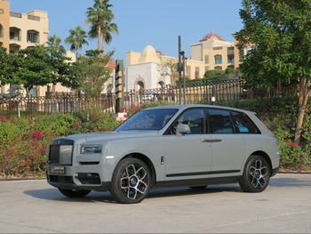 Rolls-Royce Cullinan Black Badge 2024 Automatic 9,800 Km 12 Cylinder All Wheel Drive (AWD) SUV Gray Nardo With Warranty