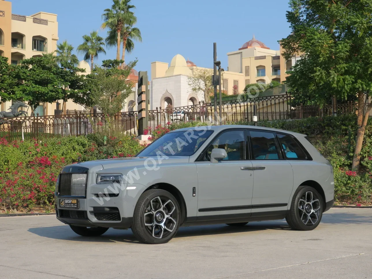Rolls-Royce  Cullinan  Black Badge  2024  Automatic  9,800 Km  12 Cylinder  All Wheel Drive (AWD)  SUV  Gray Nardo  With Warranty