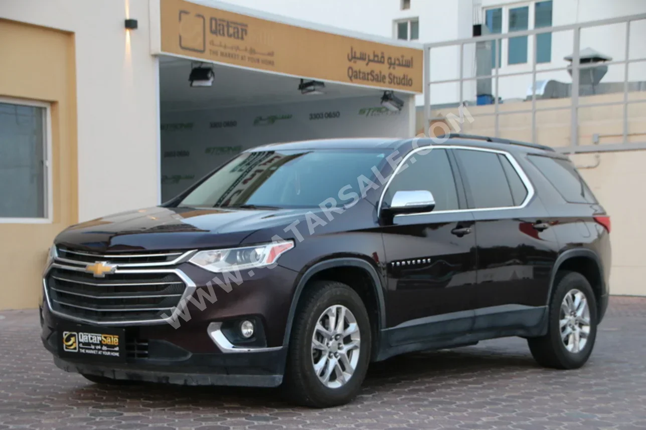 Chevrolet Traverse 2019 Automatic 118,000 Km 6 Cylinder Four Wheel Drive (4WD) SUV Purple