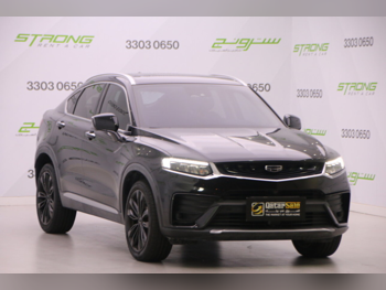 Geely  Tugella  2022  Automatic  57,897 Km  4 Cylinder  Four Wheel Drive (4WD)  SUV  Black  With Warranty