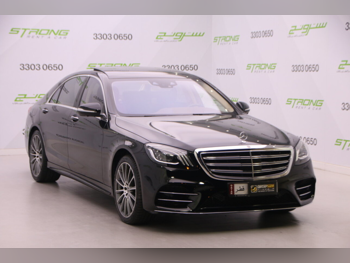 Mercedes-Benz  S-Class  560  2018  Automatic  60,000 Km  8 Cylinder  Rear Wheel Drive (RWD)  Sedan  Black